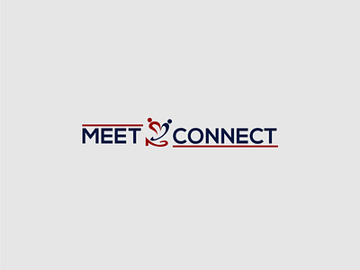 "Meet2connect" Logo graphic design logo
