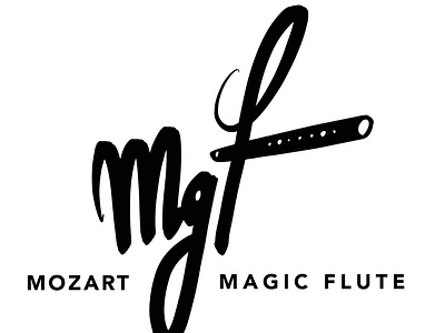 Logo of Mozart's opera "The Magic Flute"