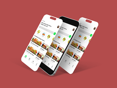 Aplikasi Food Delivery app branding design game graphic design icon illustration logo typography ui ux vector