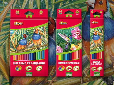 pencil packaging 2d animals branding design graphic design illustration package