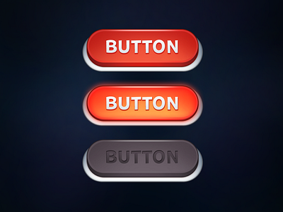 Game UI. Elements. Buttons 1