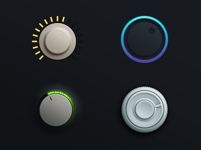 UI. Elements. Knobs