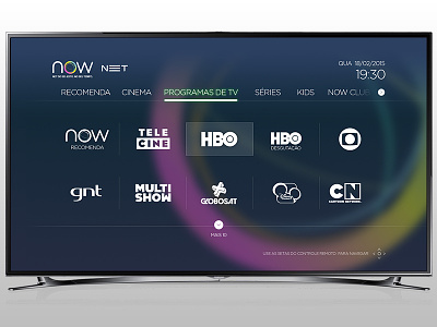 redesign NET-NOW design display movies net now redesign tv ui ux visual
