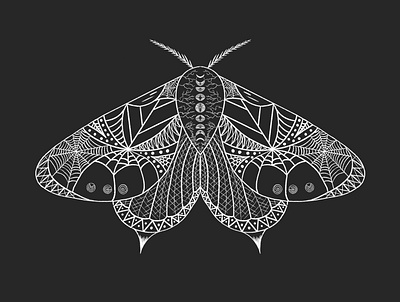 Moth app branding design ghost graphic design illustration logo moth