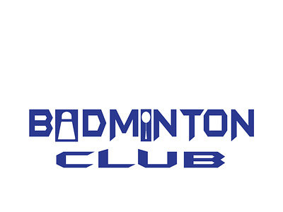 sport event logo tennis badminton sport logo