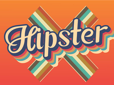 hipster retro vintage logo typography design branding design graphic design initial letter logo logo design logo maker retro t shirt design vintage