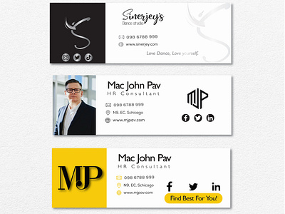 Email signature Design