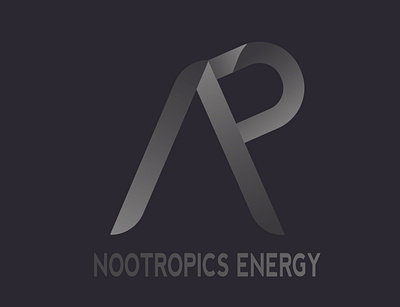 Energy drink logo with letters AP branding design graphic design illustration initial letter logo logo design vector