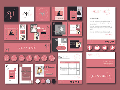 Branding kit,brand identity, instagram branding, signature brand