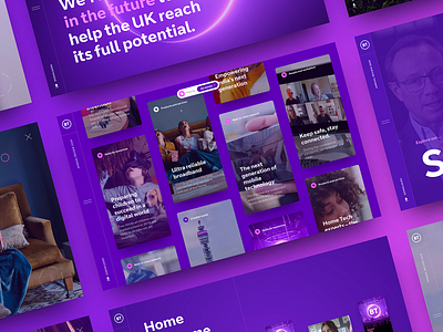 BT Group Annual Review 2020 website