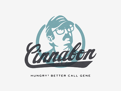 Welcome to Cinnabon! bettercallsaul charachter fanart food fun lettering logo logotype