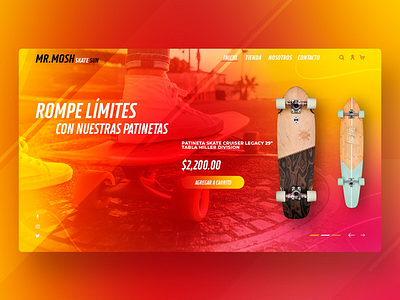 Mr.Mosh Skateshop / eCommerce