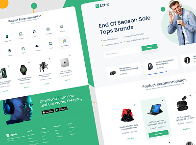 Ecommerce Online Store clounote ecommerce landing page online store ux web design
