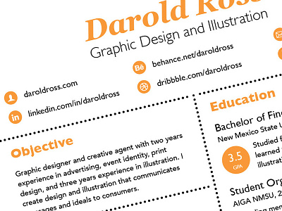 Resume 2013 2013 circle design graphic resume