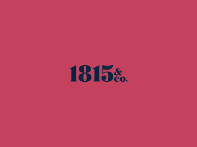 1815&co. brand logo