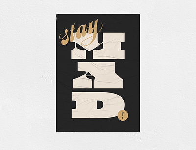 Stay MAD digital painting illustration lettering typeface typography