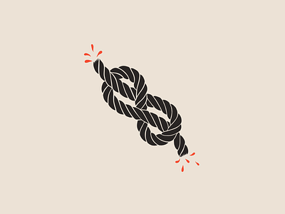 Inktober / Knot design digital digital painting drawing iill illustration inktober knot micron pen october rope sketch