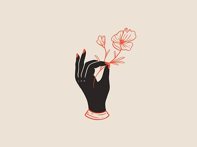 Inktober / Pick design digital digital painting drawing floral hand illustration inktober micron pen october sketch