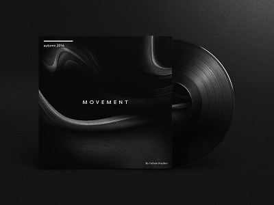 Movement— abstract black black white grey light mixtape music cover product spotify