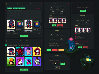 Crypto Game Landing Page Animation by Władysław for Zajno on Dribbble