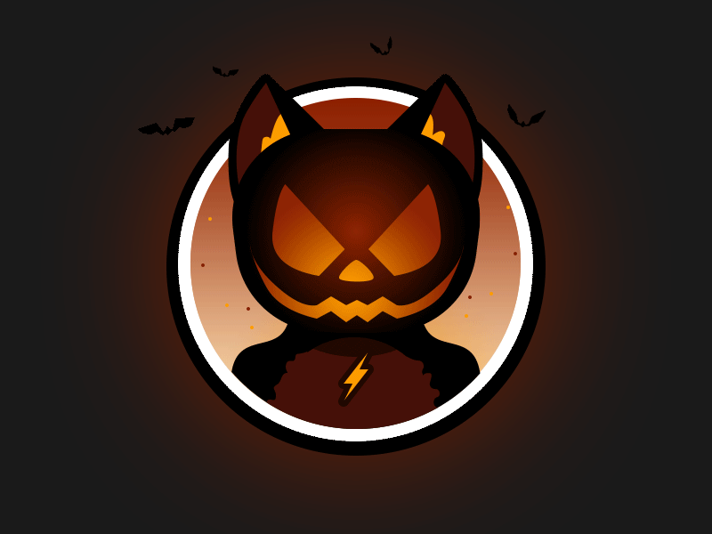 Happy Halloween eSports Character animation brand character esports game gaming halloween illustration logo motion