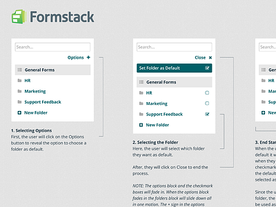 Formstack Folder Tool