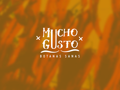 Mucho Gusto brands concept logo logotype