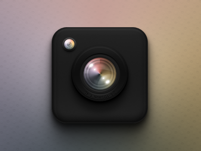 Camera icon rebound