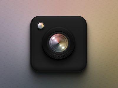 Camera Icon app icon application icon black camera camera icon icon ios icon lens
