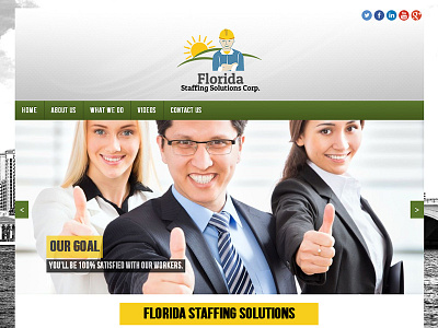 Florida header html jquery php responsive slider slideshow social theme web wordpress wp