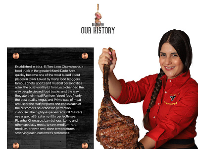 History Section beef css food html5 jquery mobile responsive restaurant slider wordpress