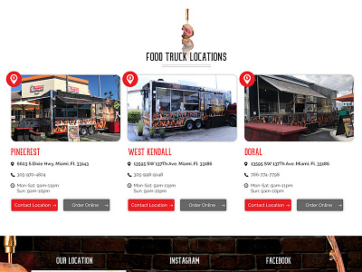 Food trucks food foodtruck location maps meat restaurant wordpress