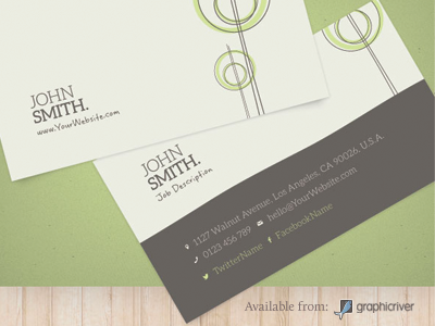 Business Card Template business business card cards print template