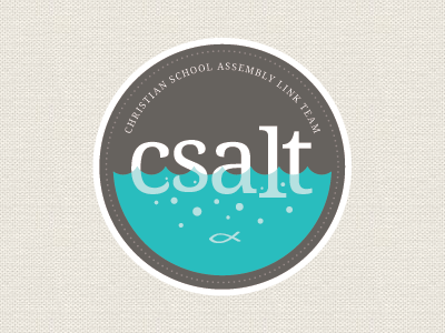 csalt christian logo salt sea