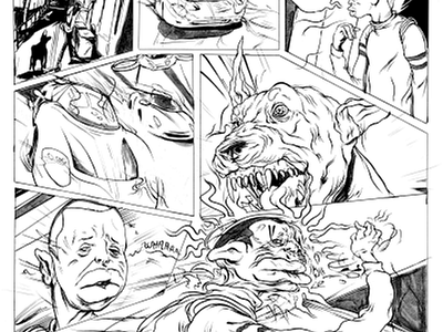 Demons In Starland Inked Page