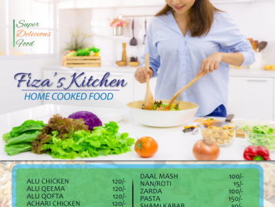 Menu Home cooked branding broucher design flyer graphic design menu