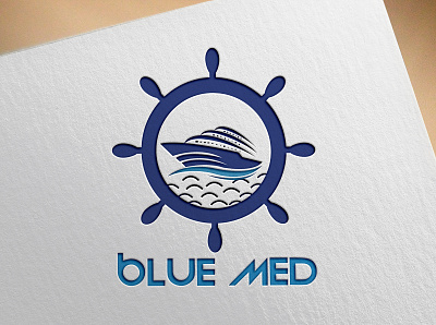 Blue Med Logo design branding business logo design creative logo custom logo design fiverr logo designer free logo design graphic design graphic design service illustration logo logo design logo maker minimalist modern professional logo designer unique logo design vector