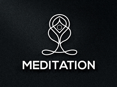 MEDITATION branding businesslogo businesslogodesign creativedesign creativelogodesign customlogo design graphic design graphic design service illustration logo logo design logomaker luxurylogo minimal minimalistlogo modernlogo professionallogo realestate uniquelogo