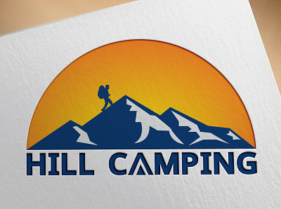 Hill Camping brandidentity branding creative logo design design graphic design graphic design service illustration logo logo design logo design custom logo design minimalist logo design modern logoinspirations logomaker logotipo logotype simple logo design typography unique logo design vector