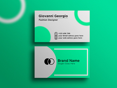 Modern Business Card Design branding business card colorful design graphic design illustration minimal modern photoshop professional stylish