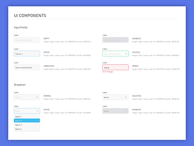 UI Style Guide