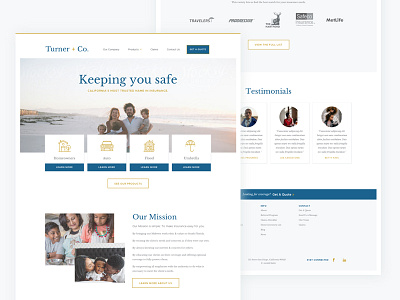 Insurance Website