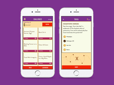 Boulevardia 2017: Scavenger Hunt clean app design clean ui colorful app colorful design event app event ux festival app festival design festival ux game design schedule ui