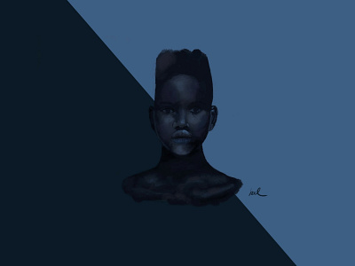 Black Girl african american art design digital art illustration