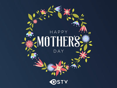 Happy Mothersday! bloom day flowers grow happy mothers mothersday ring text text animation