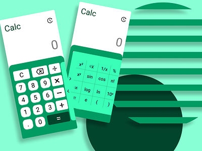 Calculator Daily UI 004 calculator daily challenge dailyui dailyui 001 design mobile app ui ui challenge