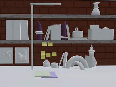 IN PROGRESS_3D ENVIRONMENT VIA BLENDER