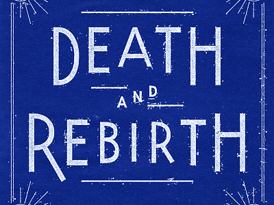 Death and Rebirth blueprint danilo mancini death death and rebirth illustration rebirth sailor danny vintage
