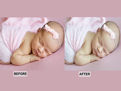 Newborn Photo Editing