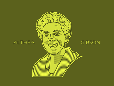 Althea Gibson althea gibson black history black history month portrait tennis woman